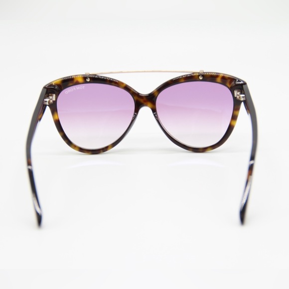 NEW TF518 52Z WOMEN’S SUNGLASSES TOM FORD LIVIA FT0518/S 52Z - Picture 8 of 12